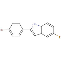 885266-74-0 2-(4-bromophenyl)-5-fluoro-1H-indole chemical structure