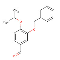 99896-31-8 3-phenylmethoxy-4-propan-2-yloxybenzaldehyde chemical structure