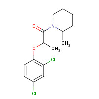 545354-16-3 2-(2,4-dichlorophenoxy)-1-(2-methylpiperidin-1-yl)propan-1-one chemical structure