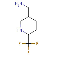 1155103-18-6 [6-(trifluoromethyl)piperidin-3-yl]methanamine chemical structure
