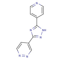 36646-23-8 4-(5-pyridin-4-yl-1H-1,2,4-triazol-3-yl)pyridazine chemical structure