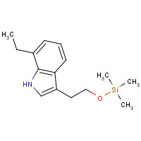 185453-89-8 2-(7-ethyl-1H-indol-3-yl)ethoxy-trimethylsilane chemical structure
