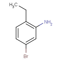 14922-91-9 5-bromo-2-ethylaniline chemical structure