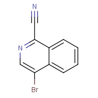 27224-09-5 4-bromoisoquinoline-1-carbonitrile chemical structure