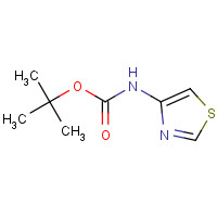 1235406-42-4 tert-butyl N-(1,3-thiazol-4-yl)carbamate chemical structure