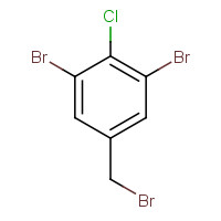 1350760-65-4 1,3-dibromo-5-(bromomethyl)-2-chlorobenzene chemical structure