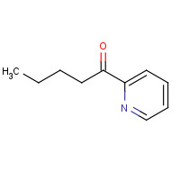7137-97-5 1-pyridin-2-ylpentan-1-one chemical structure