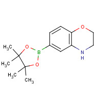 1155264-46-2 6-(4,4,5,5-tetramethyl-1,3,2-dioxaborolan-2-yl)-3,4-dihydro-2H-1,4-benzoxazine chemical structure