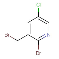 1227602-92-7 2-bromo-3-(bromomethyl)-5-chloropyridine chemical structure