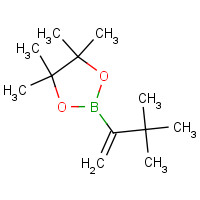261638-97-5 2-(3,3-dimethylbut-1-en-2-yl)-4,4,5,5-tetramethyl-1,3,2-dioxaborolane chemical structure