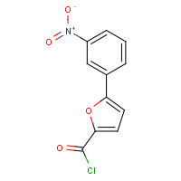 61941-87-5 5-(3-nitrophenyl)furan-2-carbonyl chloride chemical structure