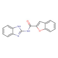 27111-30-4 N-(1H-benzimidazol-2-yl)-1-benzofuran-2-carboxamide chemical structure