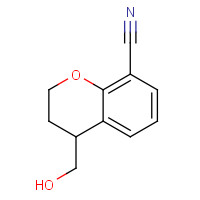 1374574-74-9 4-(hydroxymethyl)-3,4-dihydro-2H-chromene-8-carbonitrile chemical structure