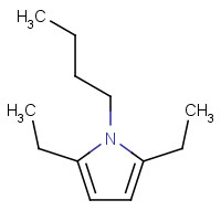 123147-21-7 1-butyl-2,5-diethylpyrrole chemical structure