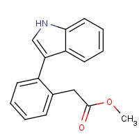 958219-81-3 methyl 2-[2-(1H-indol-3-yl)phenyl]acetate chemical structure