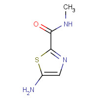 942631-53-0 5-amino-N-methyl-1,3-thiazole-2-carboxamide chemical structure