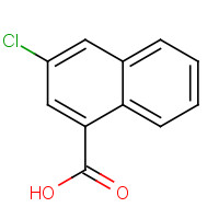 5774-06-1 3-chloronaphthalene-1-carboxylic acid chemical structure