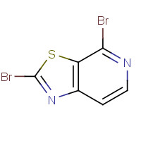1439823-46-7 2,4-dibromo-[1,3]thiazolo[5,4-c]pyridine chemical structure