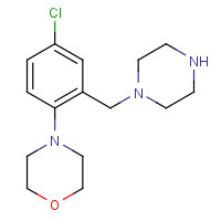 1446818-98-9 4-[4-chloro-2-(piperazin-1-ylmethyl)phenyl]morpholine chemical structure
