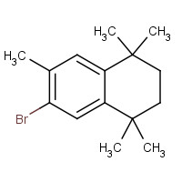 119999-22-3 6-bromo-1,1,4,4,7-pentamethyl-2,3-dihydronaphthalene chemical structure