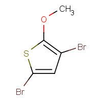 77133-30-3 3,5-dibromo-2-methoxythiophene chemical structure