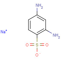 3177-22-8 sodium;2,4-diaminobenzenesulfonate chemical structure