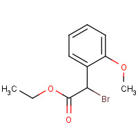 109041-91-0 ethyl 2-bromo-2-(2-methoxyphenyl)acetate chemical structure