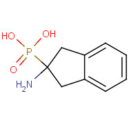 141120-17-4 (2-amino-1,3-dihydroinden-2-yl)phosphonic acid chemical structure