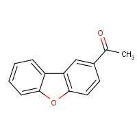 13761-32-5 1-dibenzofuran-2-ylethanone chemical structure