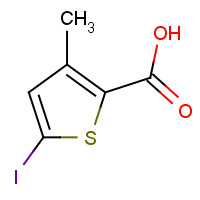 854625-81-3 5-iodo-3-methylthiophene-2-carboxylic acid chemical structure