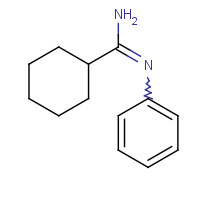 166985-85-9 N'-phenylcyclohexanecarboximidamide chemical structure
