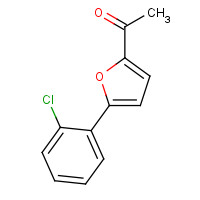 675596-28-8 1-[5-(2-chlorophenyl)furan-2-yl]ethanone chemical structure