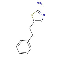 100988-28-1 5-(2-phenylethyl)-1,3-thiazol-2-amine chemical structure