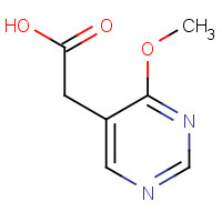 1190392-35-8 2-(4-methoxypyrimidin-5-yl)acetic acid chemical structure