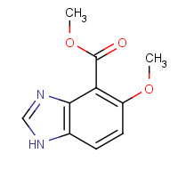 1193789-02-4 methyl 5-methoxy-1H-benzimidazole-4-carboxylate chemical structure