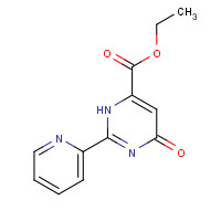 1240596-40-0 ethyl 4-oxo-2-pyridin-2-yl-1H-pyrimidine-6-carboxylate chemical structure