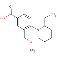 1229645-67-3 4-(2-ethylpiperidin-1-yl)-3-(methoxymethyl)benzoic acid chemical structure