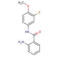 949557-24-8 2-amino-N-(3-fluoro-4-methoxyphenyl)benzamide chemical structure