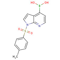 1310556-95-6 [1-(4-methylphenyl)sulfonylpyrrolo[2,3-b]pyridin-4-yl]boronic acid chemical structure