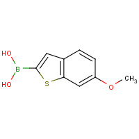 182133-35-3 (6-methoxy-1-benzothiophen-2-yl)boronic acid chemical structure