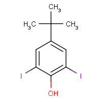 75908-75-7 4-tert-butyl-2,6-diiodophenol chemical structure