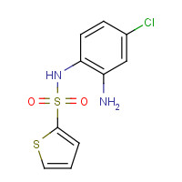 926205-90-5 N-(2-amino-4-chlorophenyl)thiophene-2-sulfonamide chemical structure