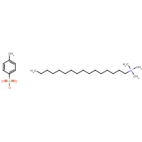 138-32-9 hexadecyl(trimethyl)azanium;4-methylbenzenesulfonate chemical structure