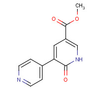 939411-75-3 methyl 6-oxo-5-pyridin-4-yl-1H-pyridine-3-carboxylate chemical structure
