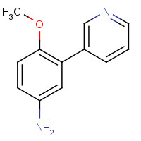 181633-31-8 4-methoxy-3-pyridin-3-ylaniline chemical structure