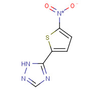 76013-48-4 5-(5-nitrothiophen-2-yl)-1H-1,2,4-triazole chemical structure