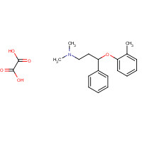 107688-86-8 N,N-dimethyl-3-(2-methylphenoxy)-3-phenylpropan-1-amine;oxalic acid chemical structure