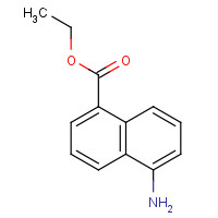 95092-86-7 ethyl 5-aminonaphthalene-1-carboxylate chemical structure