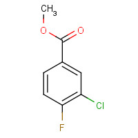234082-35-0 methyl 3-chloro-4-fluorobenzoate chemical structure