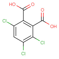 62268-16-0 3,4,6-trichlorophthalic acid chemical structure